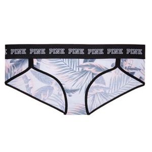 New Victoria’s Secret PINK Curved Hem Logo Hipster